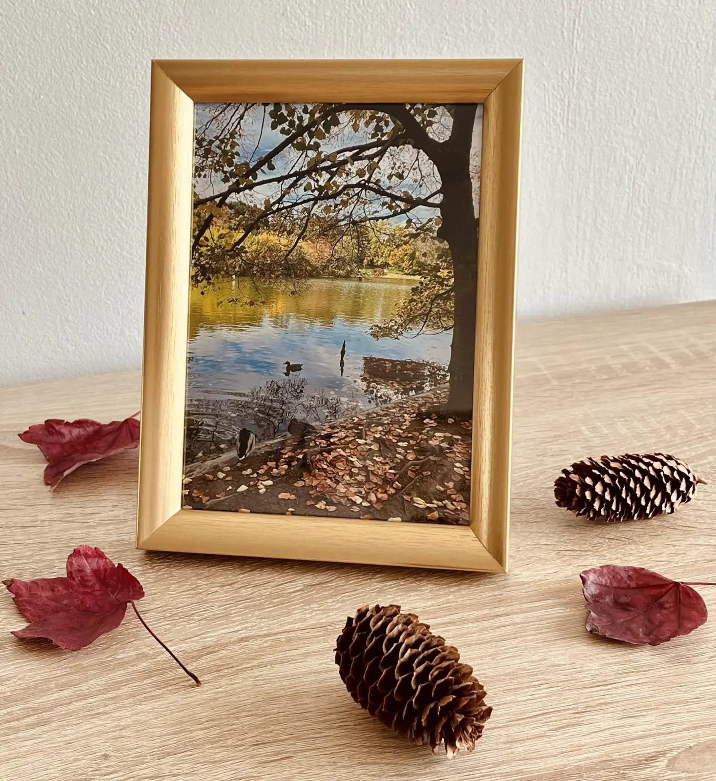 Autumn Lake Serenity Poster - Alternate